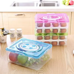 Multipurpose Double Layer Egg Tray