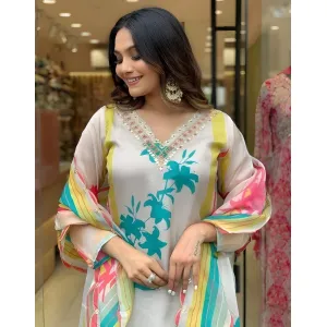 SHANAYA Silk Suit 