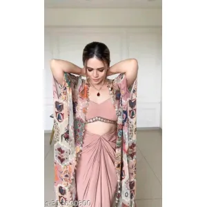 Designer Dhoti on silk fabric 
