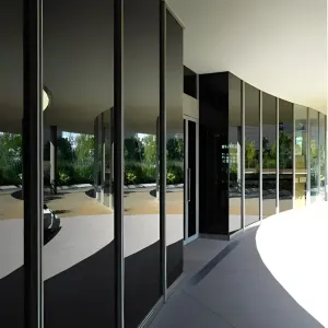 3.5mm, 4mm black one way glass