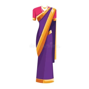 Traditional saree