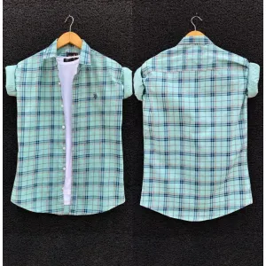 POLO RALPH LAUREN *Check shirts *👔 Cotton Fabric Premium Quality🤗