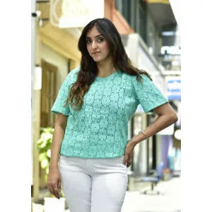 MINT GREEN CHIKAN WORK TOP 