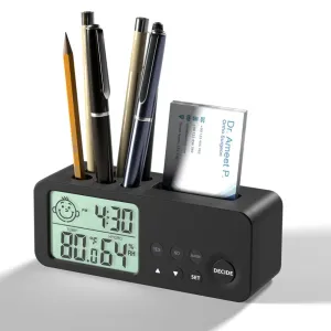 Decider - Multifunctional digital clock (Black / White)