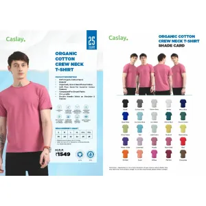 Caslay Organic Cotton T-Shirts
(25 colors) 180gsm