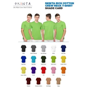 Pikmee SKINTA Bio Wash T-Shirt
(19 colors) Cotton 180gsm
