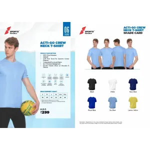 Sports Republic Acti-Go T-Shirt (6 colors) Poly 130gsm