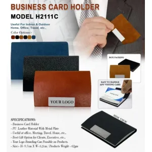 Bussiness Card Holder H2111C Color's 