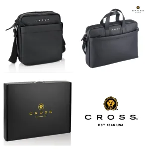 CROSS USA Combo ASGARD Laptop Bag & Sling Bag - BLACK (Unisex)
