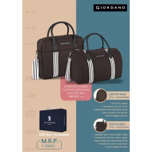 Giordano Combo : Laptop Bag & Duffel Bag 