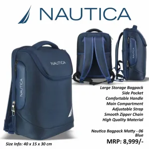 Nautika Backpack Matty - Blue