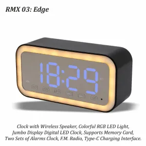 Edge - Clock with Wireless Speaker