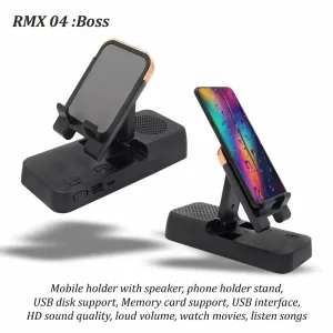 Boss - Mobile holder with speaker
