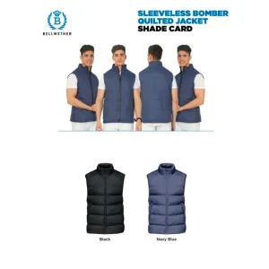 BELLWETHER Sleeveless Bomber Quilted Jacket (2 colors)
