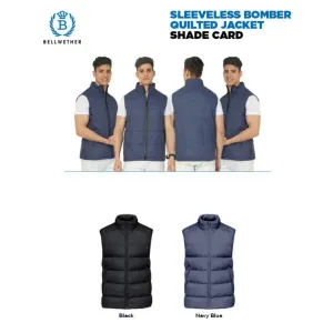 BELLWETHER Sleeveless Bomber Quilted Jacket (2 colors)