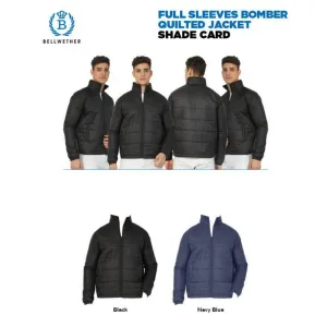 BELLWETHER Full Sleeves Bomber Quilted Jacket (2 colors)
