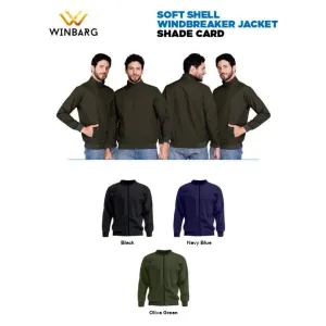 WINBARG Soft Shell Windbreaker Jacket
(3 colors) ⭐
