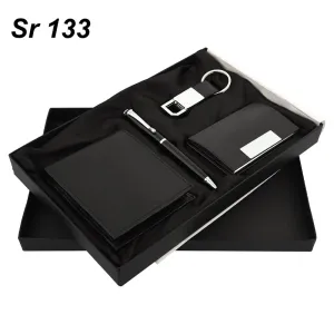 Sr 133: Estilo Black

Pen, Wallet, Cardholder & Keychain

