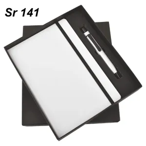 Sr 141: White Elastic

Pen & Diary

