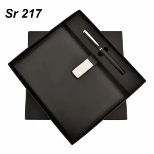 Sr 217: Diary Pen Set Black



