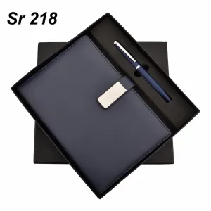 Sr 218: Diary Pen Set Blue




