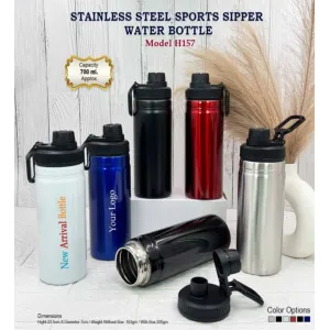 H157 - 700ml Steel Bottle (6 colors)