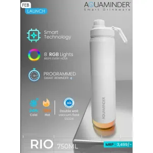 Aquaminder Smart Rio Bottle Hot & Cold 750ml (2 colors)