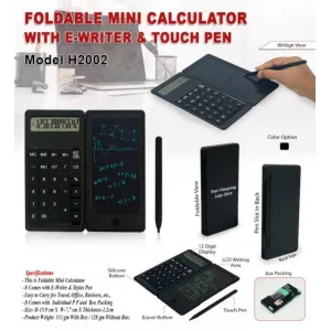 Calculator with E-writer 