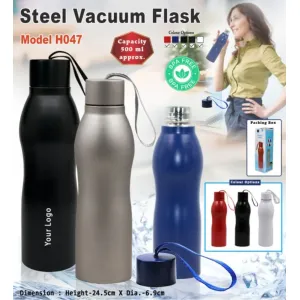 500ml Steel Vacuum Flask - H047