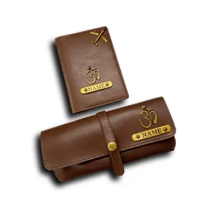 2 pcs. Combo : Passport Cover + Sunglass Cover (multi colors)