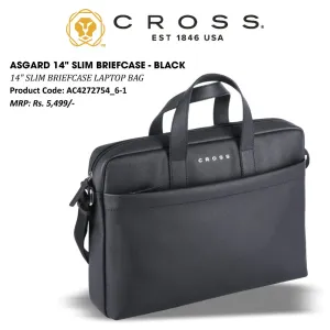 CROSS ASGARD 14" LAPTOP BAG - BLACK