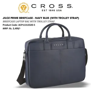CROSS JILOZ PRIME LAPTOP BAG - NAVY BLUE 