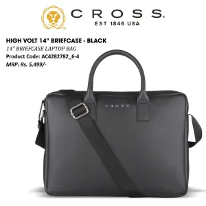 CROSS HIGH VOLT 14" LAPTOP BAG - Black