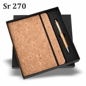 Sr 270: Cork Elastic Diary Pen

Diary & Pen

