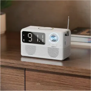 XECH Eon Max
- table lamp, dual-alarm Bluetooth clock, wireless speaker, and pen stand