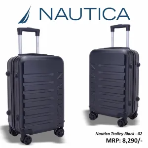 NAUTICA Trolley Bag - Black 