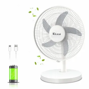 Rico AirSwift Rechargeable Table Fan Model RF2503


