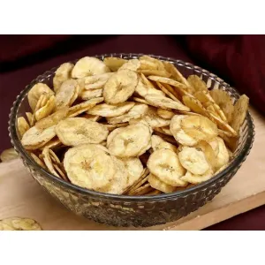Banana wafer Round (કેળા વેફર) 400gm