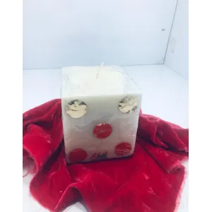 4X4X4 Square Wax Candle