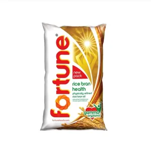 Fortune Rice Bean oil 1 Lt Pouch