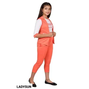 Girls Three Piece Jumpsuit Dress