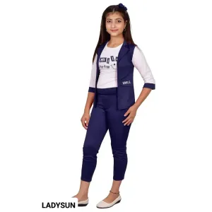 Girls Three Piece Jumpsuit Dress
