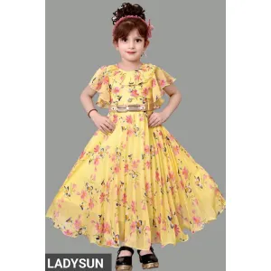 Girls Maxi/Full Length Casual Dress