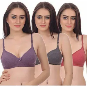 Women T-Shirt Non Padded Bra