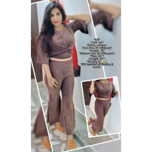 Latest Design Women Cord set