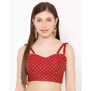 Embroidered Sequence designer Blouse