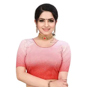 Multicolor tie-dye Women's stretchable blouse