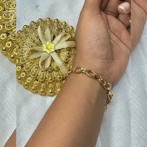 CHAIN OF HOPE GOLDEN BRACELET 