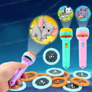 24 Patterns Mini Projector Torch