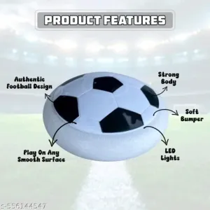 4109 Football with Powerful LED Light and Foam Bumpers for Indoor Games